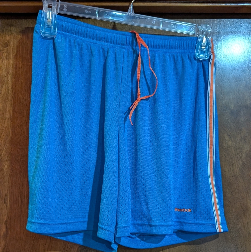 Reebok Blue Athletic Shorts M